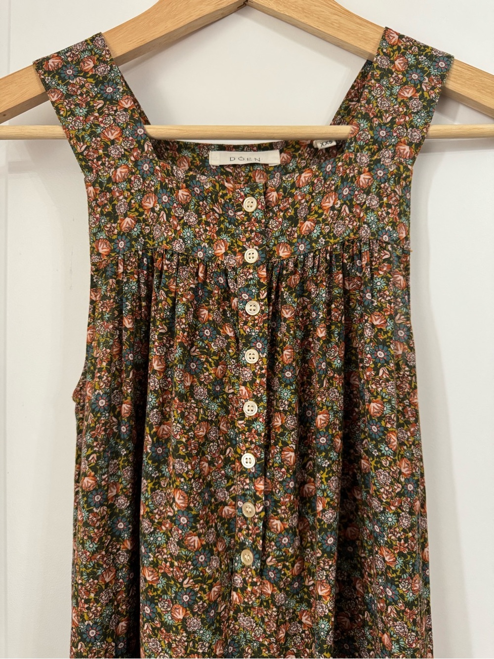 Doen Eliza floral jumpsuit with pockets, oversized XXS - Picture 7 of 15